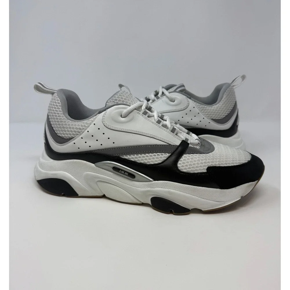 Dior B22 Sneaker White/Black Size 12 US 45 EU